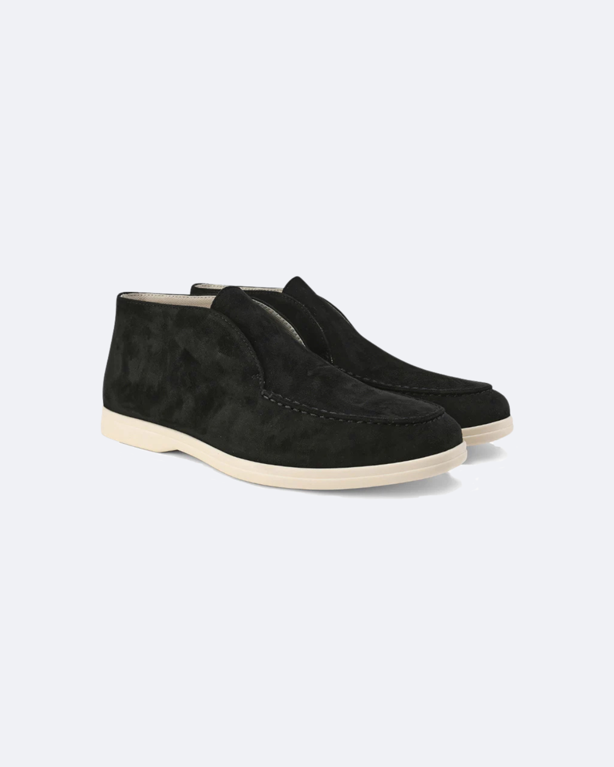 Luca High-Top Suede Loafers