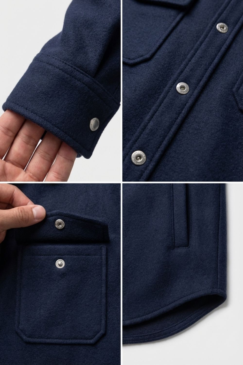 The Signature Navy Overshirt