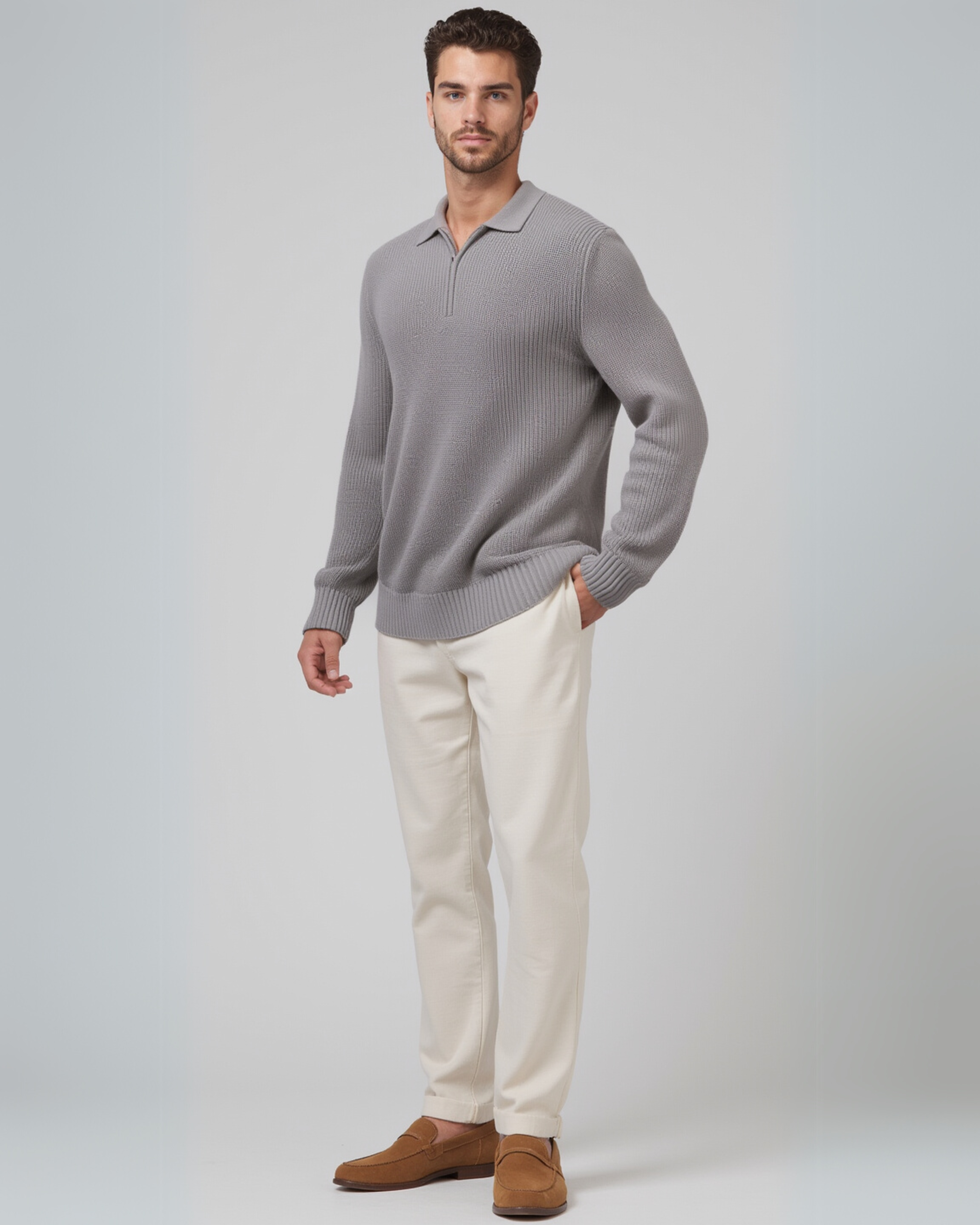 Giovanni Knit Quarter Zip