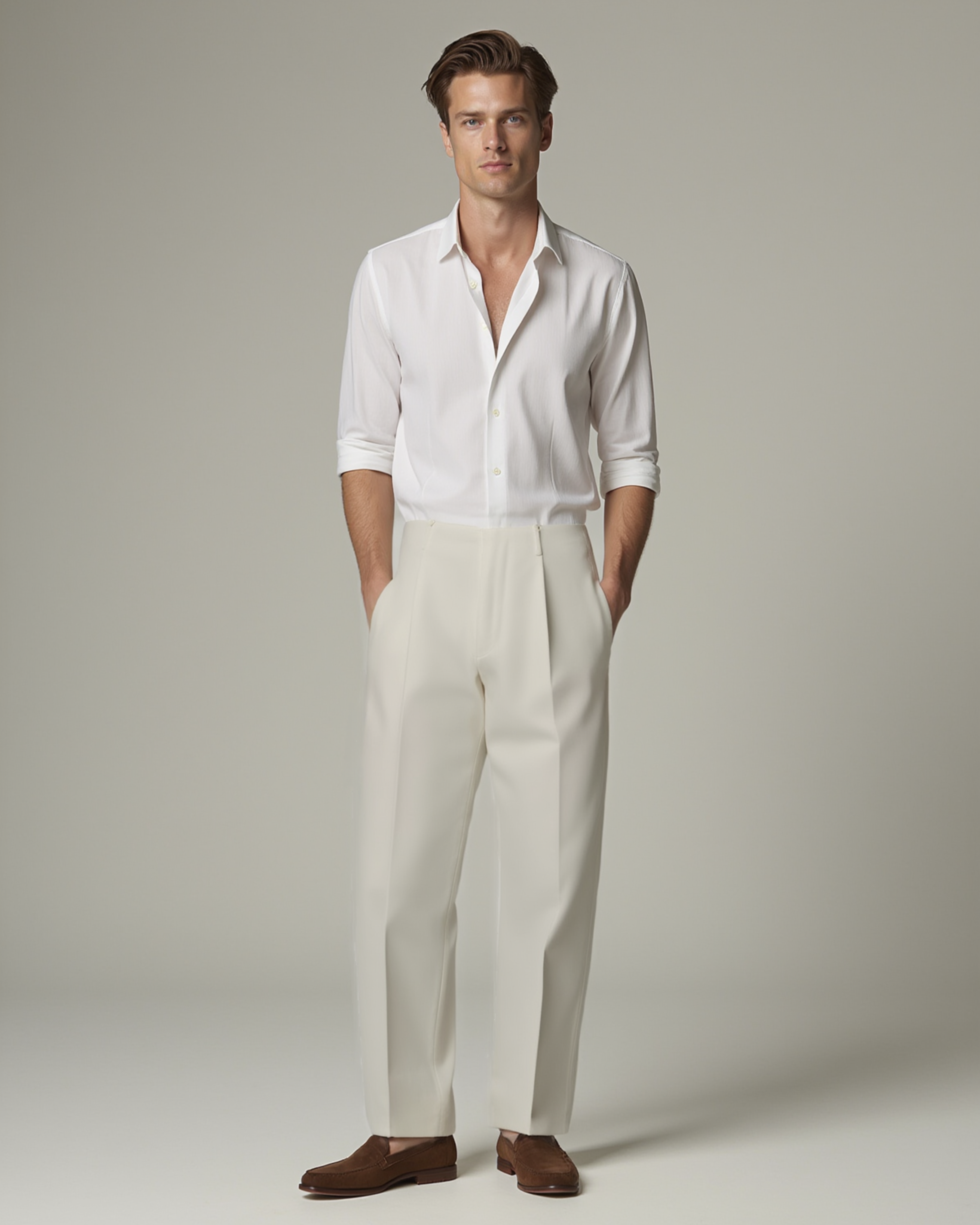 Mauro Pleated Pants