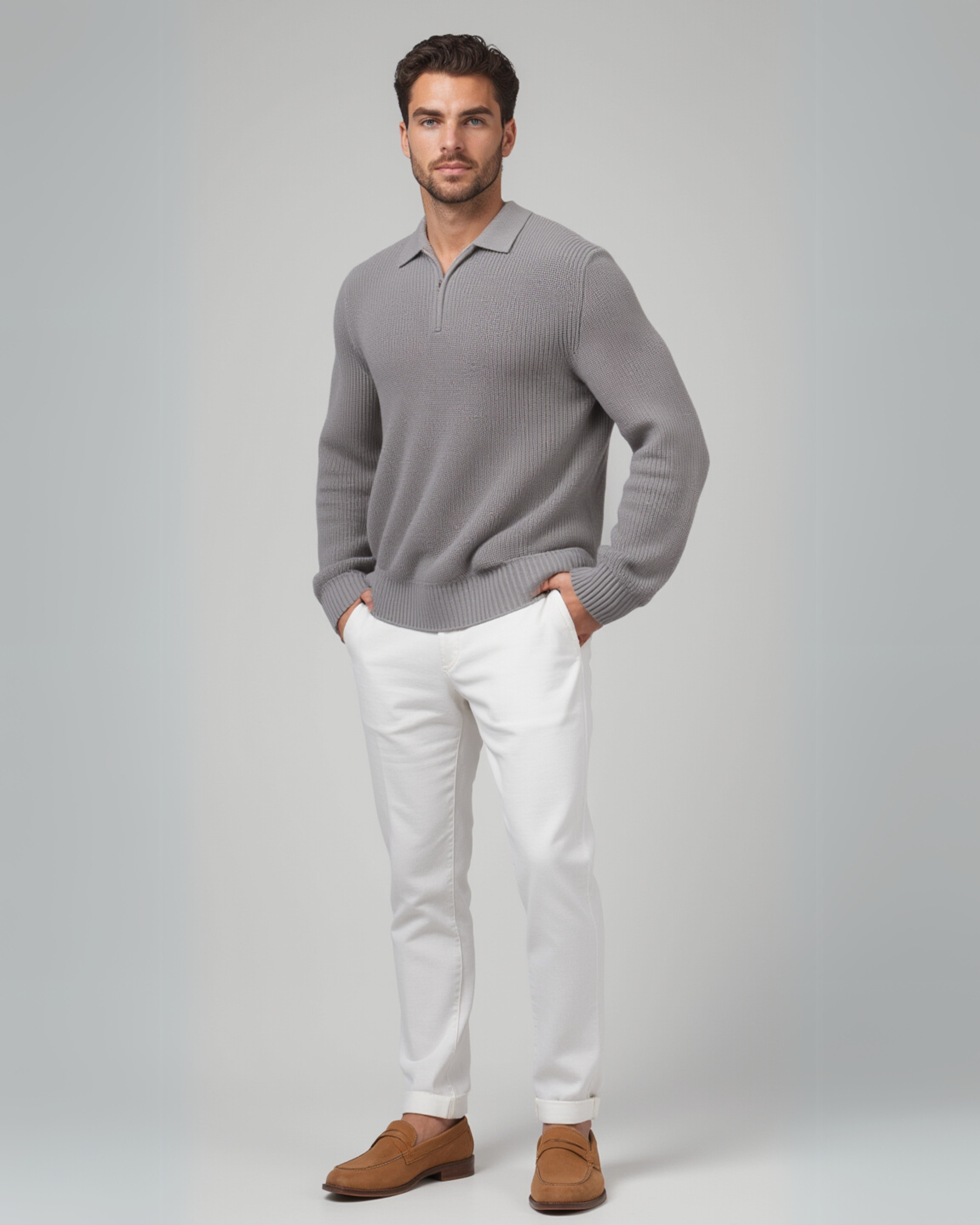 Giovanni Knit Quarter Zip