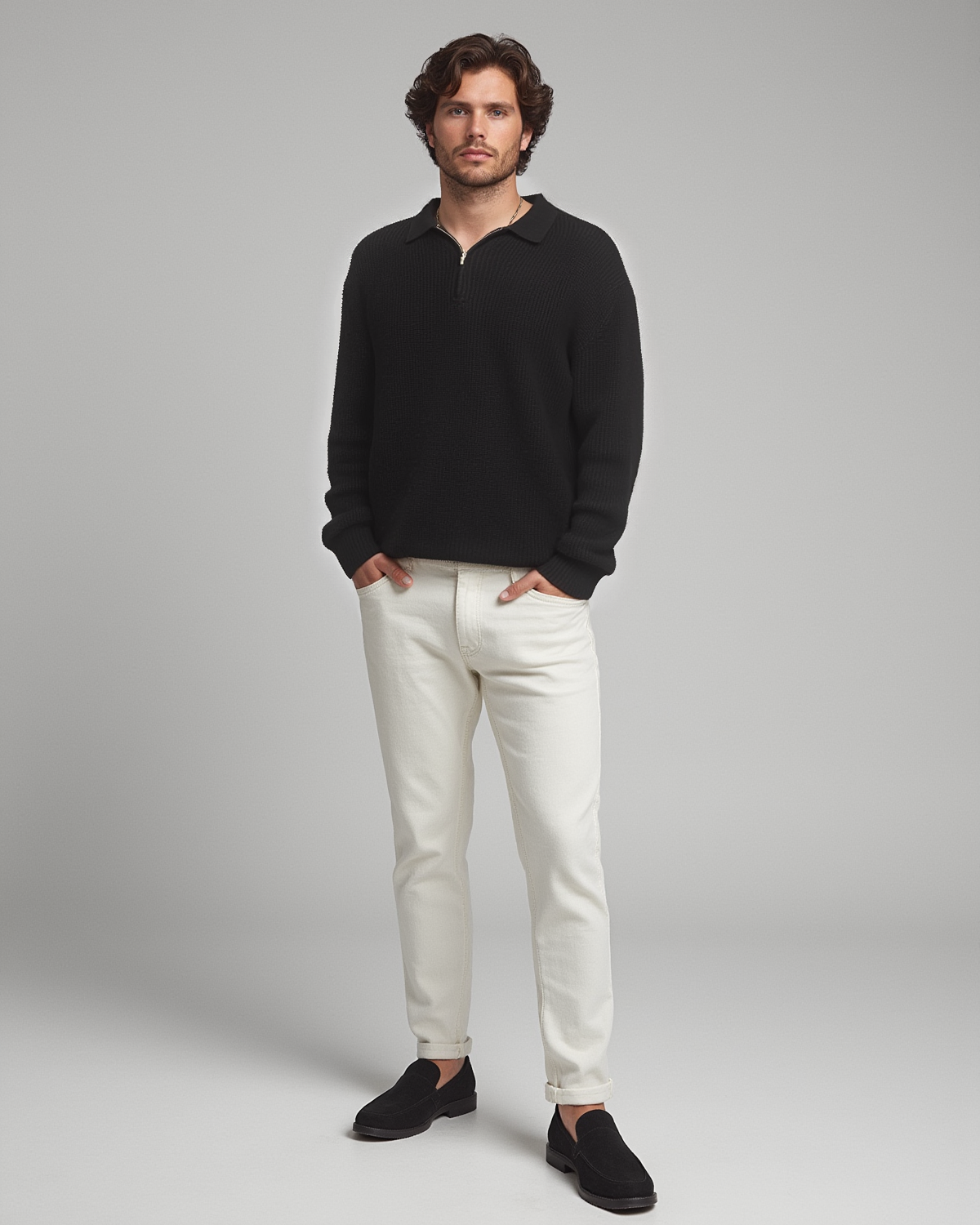 Giovanni Knit Quarter Zip