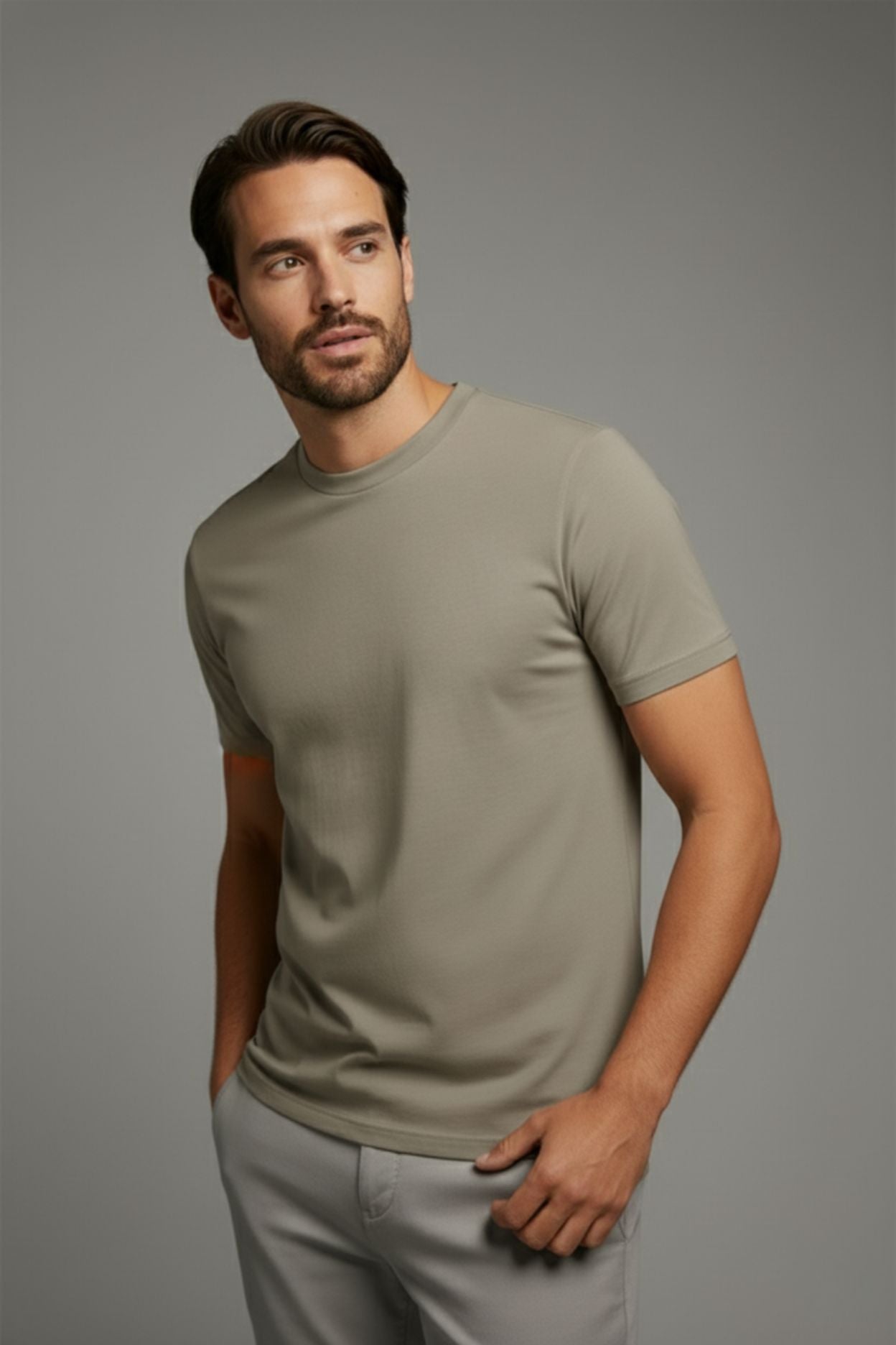The Basic Charcoal T-Shirt