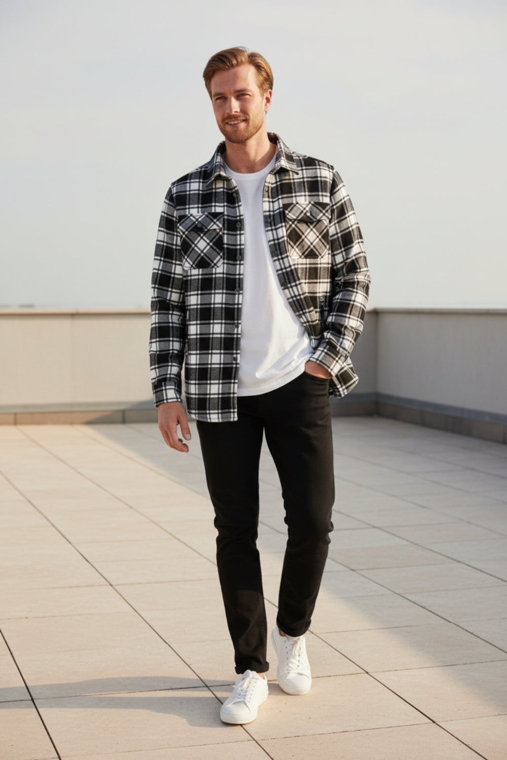 La surchemise noire Highland