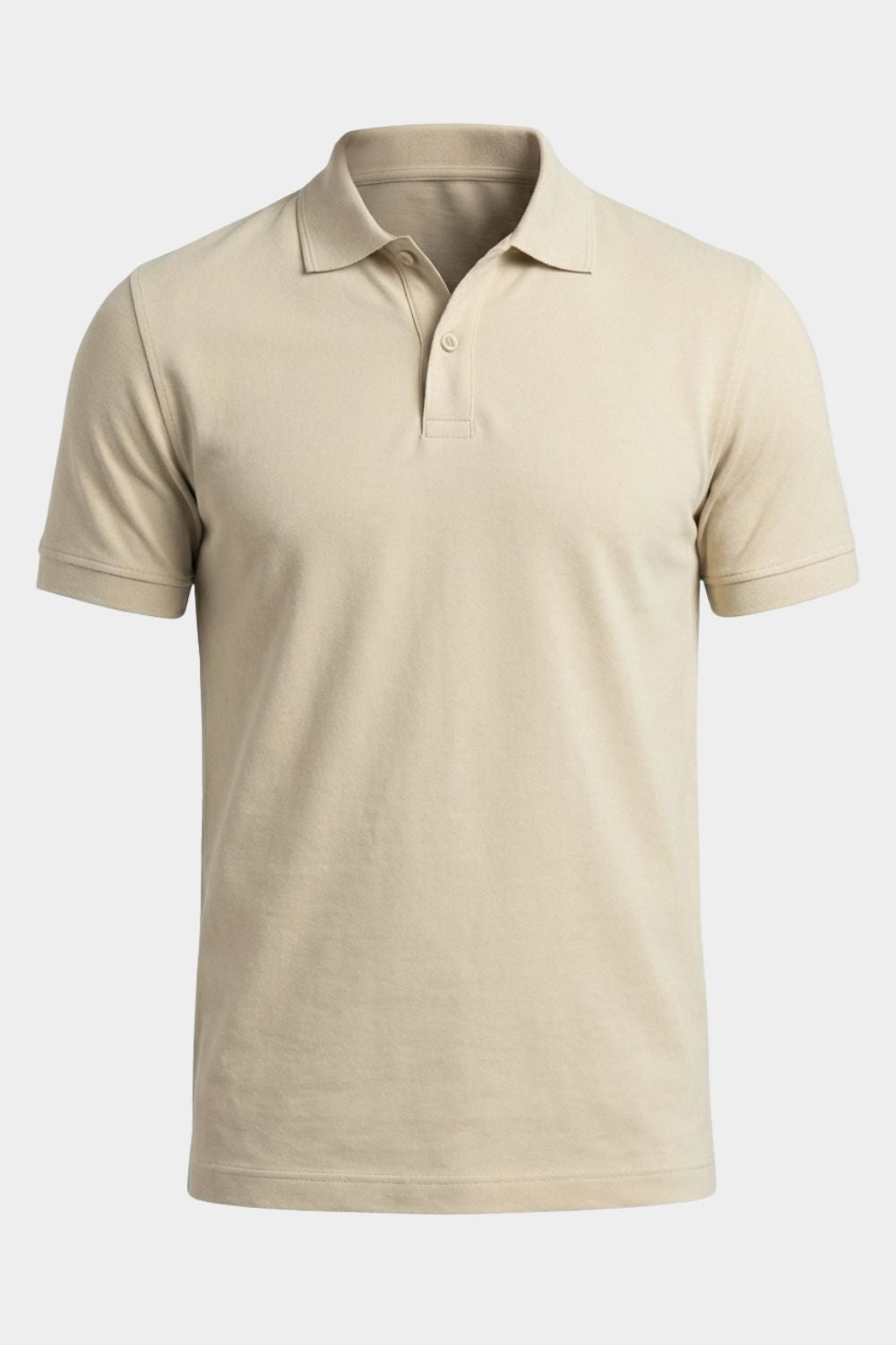 Cloud Beige Slim Polo