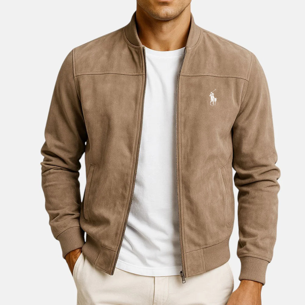 Veste en daim de luxe classique RL™