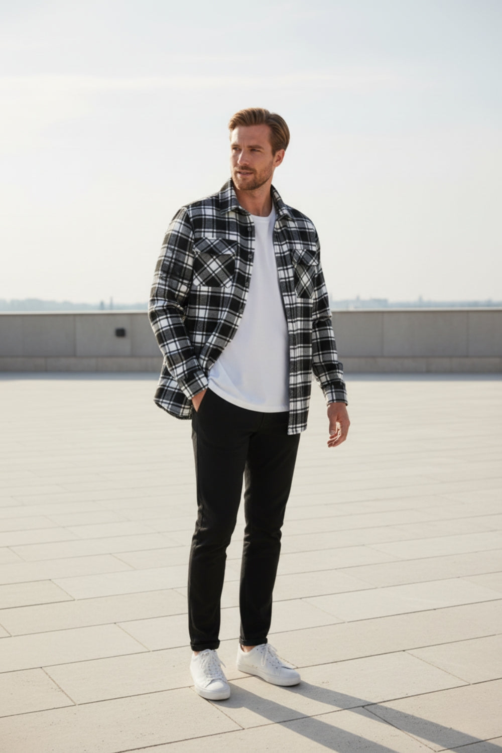 La surchemise noire Highland