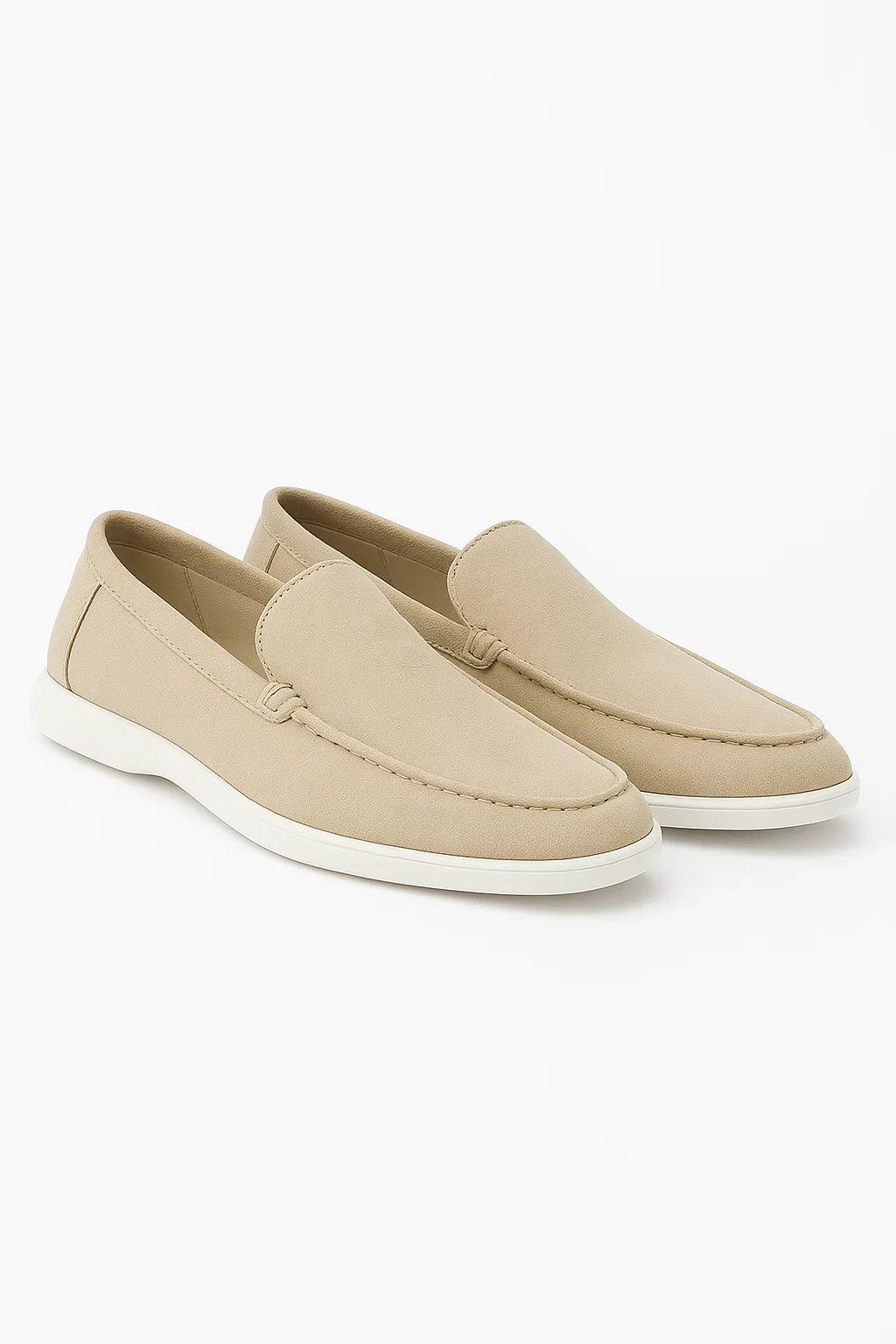 Men’s Suede Loafers Slip-On Casual Shoes – Lightweight Comfort Driving Moccasins